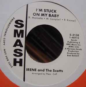 Irene & The Scotts - I'm Stuck On My Baby album cover