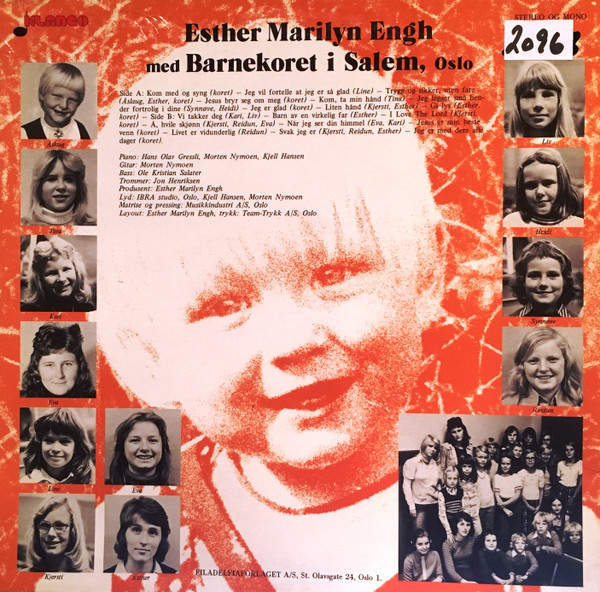 lataa albumi Esther Marilyn Engh Med Barnekoret I Salem, Oslo - Gi Lys