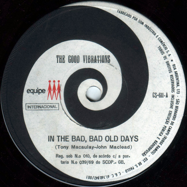 télécharger l'album The Good Vibrations - In The Bad Bad Old Days Shake A Hand