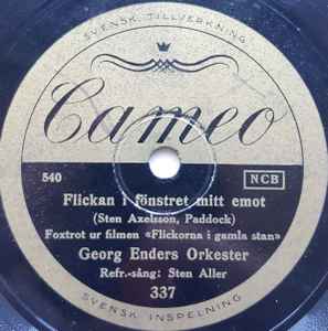 Georg Enders Orkester - Flickan I Fönstret Mitt Emot / Gamla Stan album cover