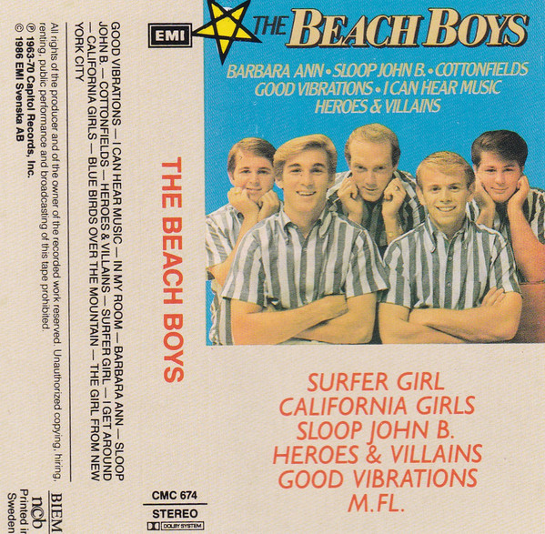 The Beach Boys – The Beach Boys (1981, Cassette) - Discogs