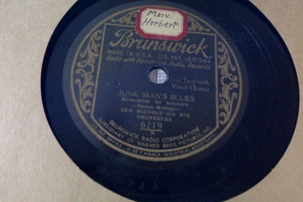 Album herunterladen Red Nichols And His Orchestra - Junk Mans BluesGet Cannibal