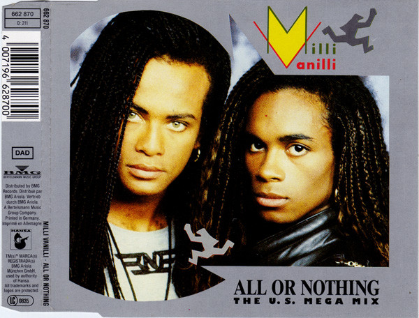 All or Nothing (Milli Vanilli album) - Wikipedia