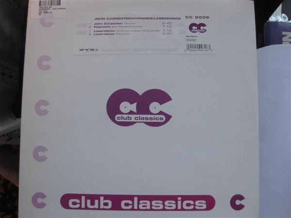 baixar álbum Download John Carpenter Hypnosis Laserdance - Club Classics 0006 album