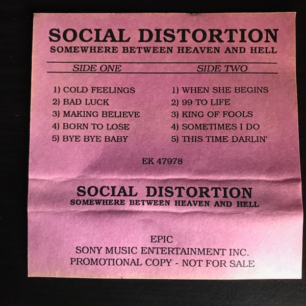 Social Distortion - Somewhere Between Heaven And Hell | Releases | Discogs