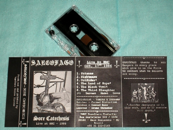 télécharger l'album Sarcófago - Sore Cathechesis Live at HMC 1986