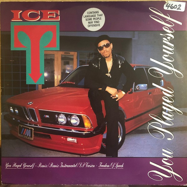 Ice-T – You Played Yourself (1990, Vinyl) - Discogs
