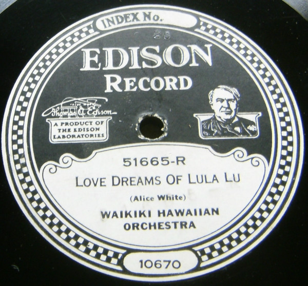 Album herunterladen Waikiki Hawaiian Orchestra - Love Dreams Of Lula Lu Sweet Hawaiian Dreams