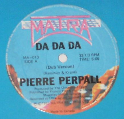 lataa albumi Pierre Perpall - Da Da Da