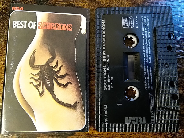 Scorpions – Best Of Scorpions (1979, Cassette) - Discogs