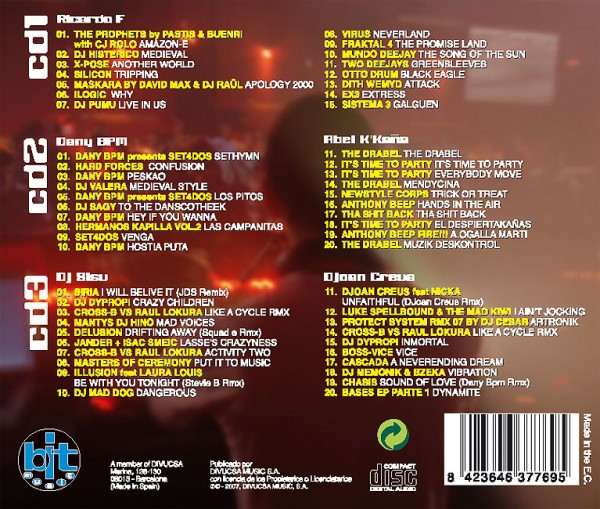 Album herunterladen Various - The Rave Master Live At Chasis