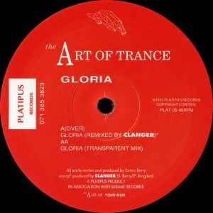 Art Of Trance - Gloria album cover