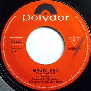 The Who – Magic Bus / Bucket 