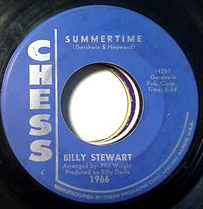Billy Stewart - Summertime / To Love To Love album cover