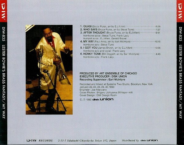 Album herunterladen Lester Bowie's Brass Fantasy - My Way