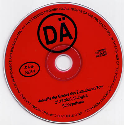 baixar álbum Die Äɹzʇǝ - Jenseits Der Grenze Des Zumutbaren Tour 2004 Teil 1