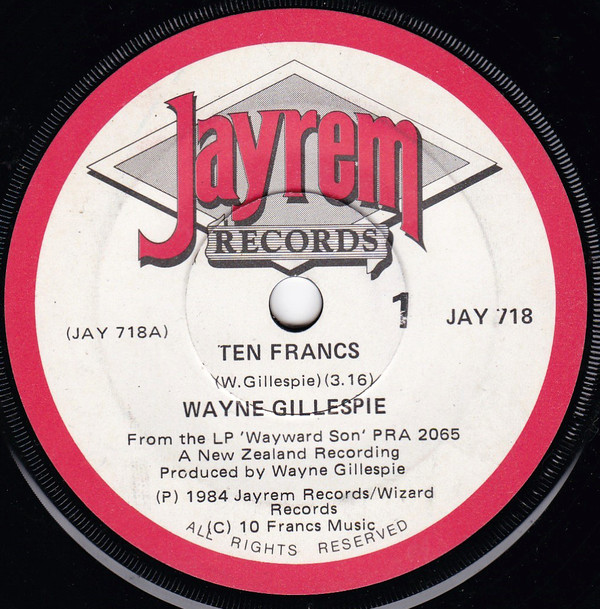 ladda ner album Wayne Gillespie - Ten Francs