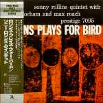 Cover of Rollins Plays For Bird, 1978, Vinyl