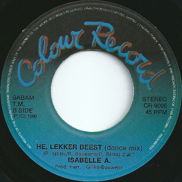 ladda ner album Isabelle A - He Lekker Beest