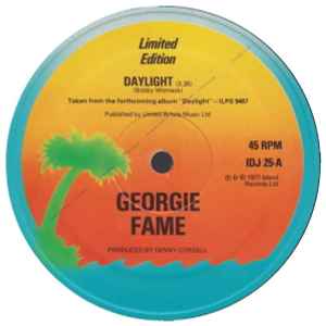 Georgie Fame – Daylight (1977, Vinyl) - Discogs