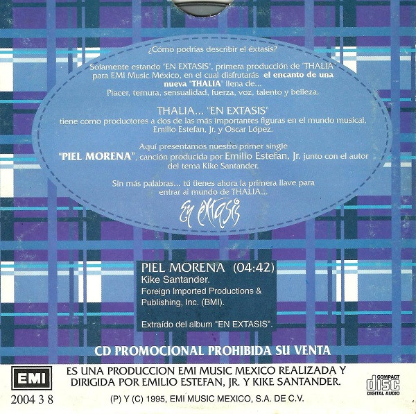 Thalia - Piel Morena | Releases | Discogs