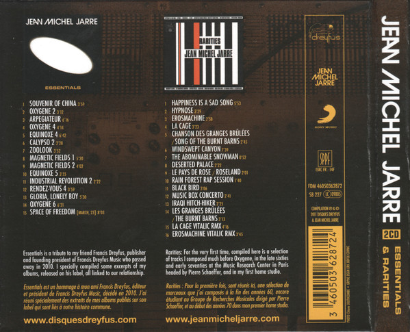 last ned album Jean Michel Jarre - Essentials Rarities
