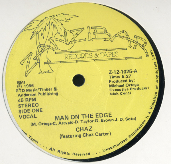 télécharger l'album Chaz (Featuring Chaz Carter) - Man On The Edge Go For Love