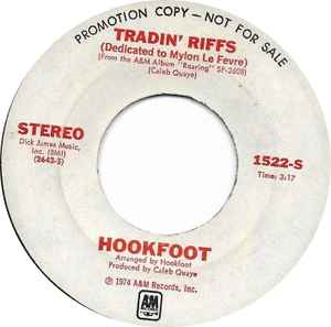 Hookfoot - Tradin' Riffs album cover