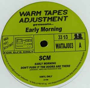 DJ SCM - Early Morning album cover