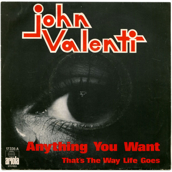 John Valenti – Anything You Want (1976, Vinyl) - Discogs