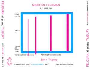 All Piano - Morton Feldman - John Tilbury