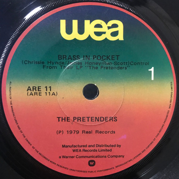 The Pretenders vinyl record purse — She’s A Rainbow