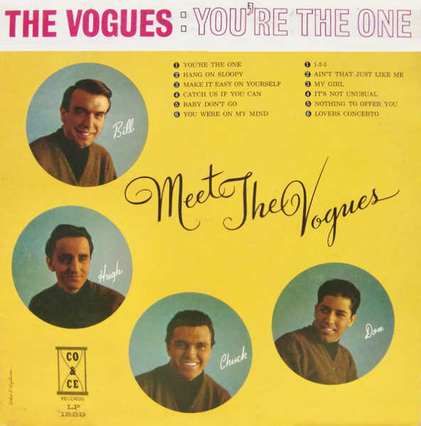 The Vogues – Meet The Vogues (1965, Vinyl) - Discogs