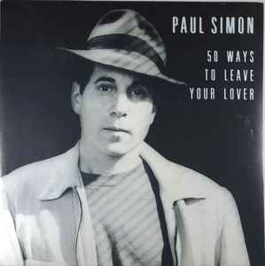 Paul Simon - 50 Ways To Leave Your Lover album cover