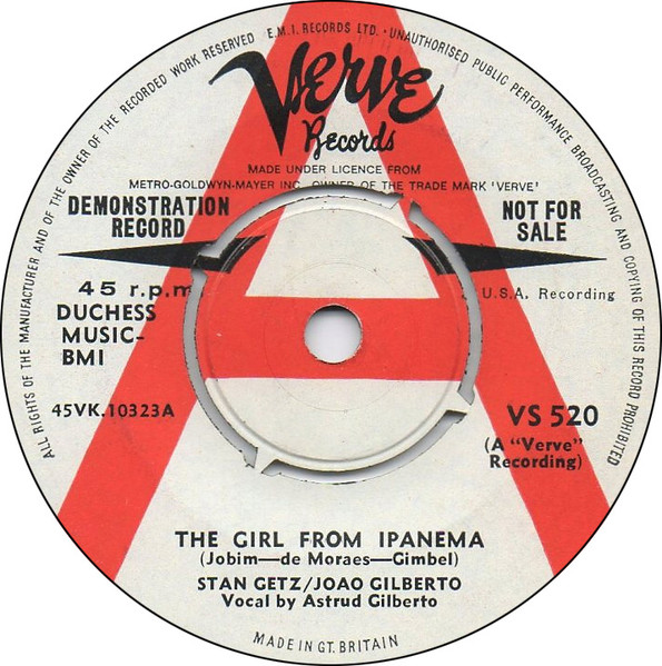 Verve 10323 the 2025 girl from ipanema