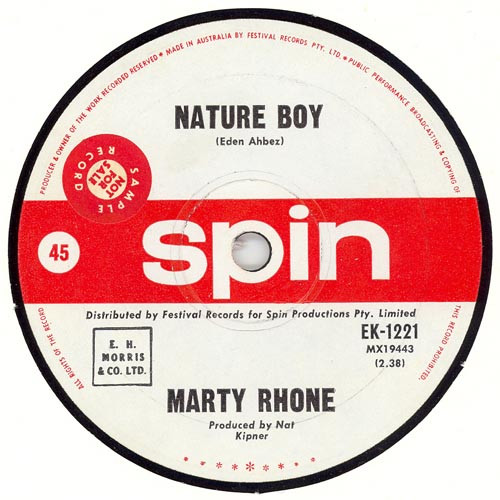 Album herunterladen Marty Rhone - Nature Boy