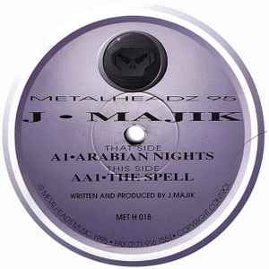 J Majik - Arabian Nights / The Spell album cover