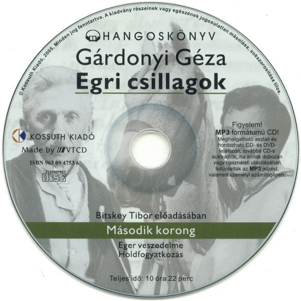 ladda ner album Gárdonyi Géza - Egri Csillagok Hangoskönyv