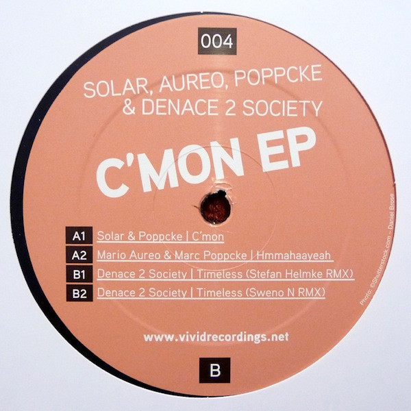 descargar álbum Solar, Aureo, Poppcke & Denace 2 Society - Cmon EP