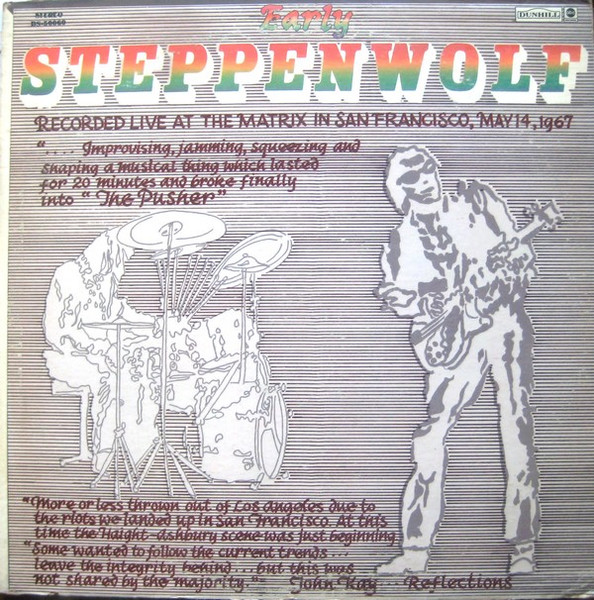 Early Steppenwolf (1969, Monarch Pressing, Vinyl) - Discogs