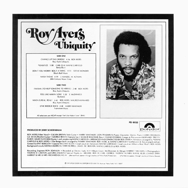 ladda ner album Roy Ayers Ubiquity - Change Up The Groove