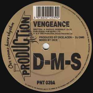 DMS - Vengeance / Love Overdose (Remix) album cover