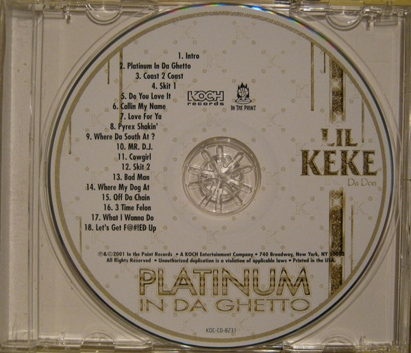 Album herunterladen Lil Keke Da Don - Platinum In Da Ghetto