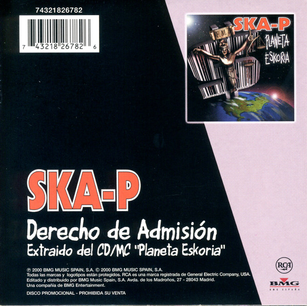 ladda ner album SkaP - Derecho De Admisión