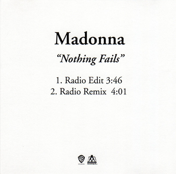 Madonna – Nothing Fails (2003, CDr) - Discogs