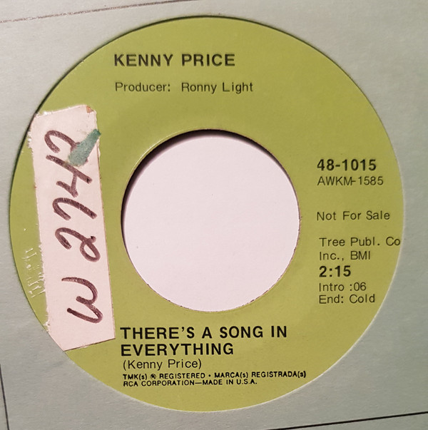 last ned album Kenny Price - Charlotte Fever Theres A Song In Everything