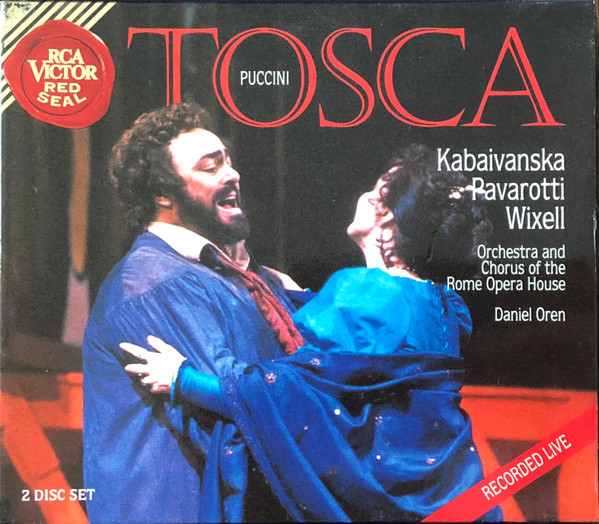 CD PUCCINI TOSCA Kabaivanska/Pavarotti/Wixell (2CD)