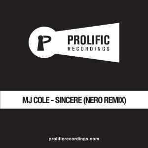 MJ Cole - Sincere (Nero Remix) album cover