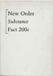 Cover of Substance, 1987-08-17, Cassette