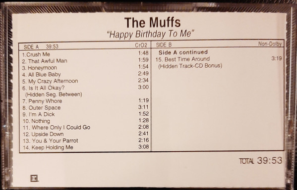 The Muffs - Happy Birthday To Me | Releases | Discogs